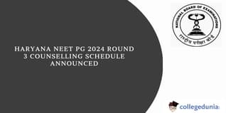 Haryana NEET PG 2024 Round 3 Counselling: Schedule Announced, Check Registration, Seat Allotment Date